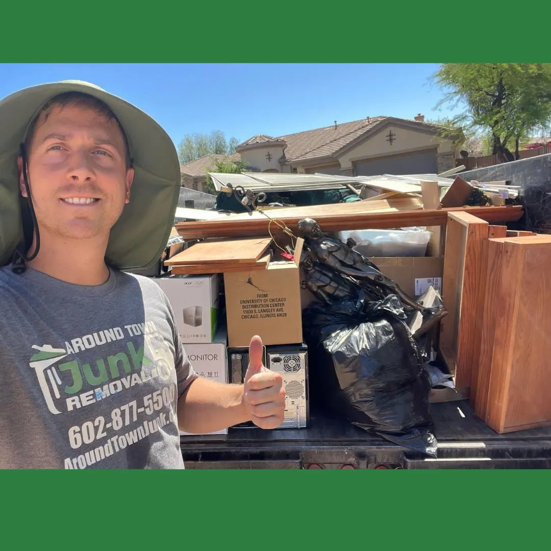 Moving and Need Junk Removal? How to Simplify Your Move with Professional Services — Around Town Junk Removal job photo