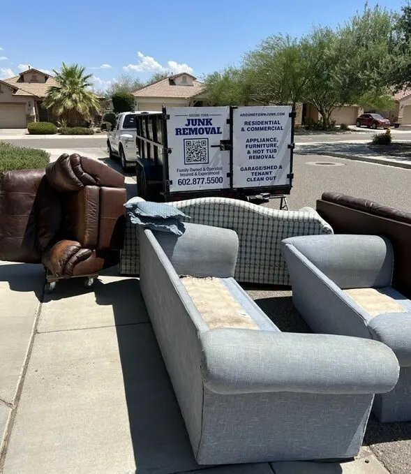 Why Around Town Junk Removal is the best choice for cleaning out your whole house in Phoenix, Arizona — job photo