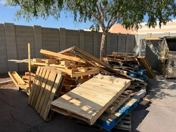 Construction Cleanup Made Easy: Around Town Junk Removal in Phoenix, AZ — job photo
