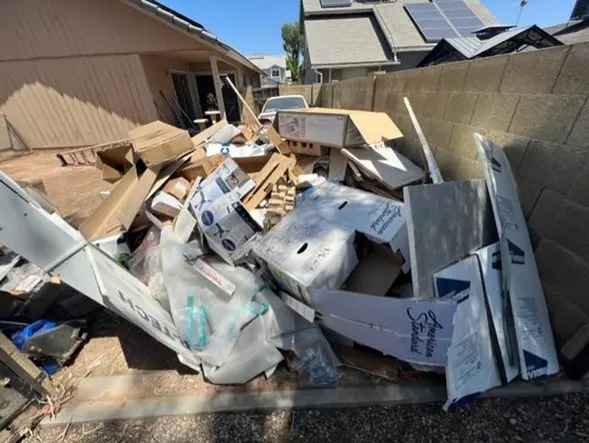 Construction Cleanup Made Easy: Around Town Junk Removal in Phoenix, AZ — job photo