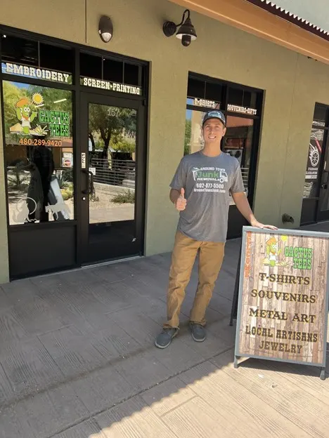 Cactus Tees is a local treasure in Cave Creek, AZ that provides quality and service. — Around Town Junk Removal
