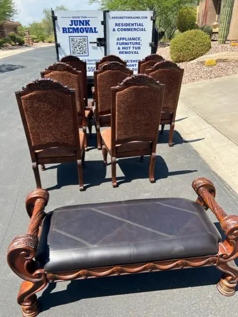 Expert Furniture Removal Services Transform Your Carefree Home: Elevate Your Space for a Blissful Living — Around Town Junk Removal