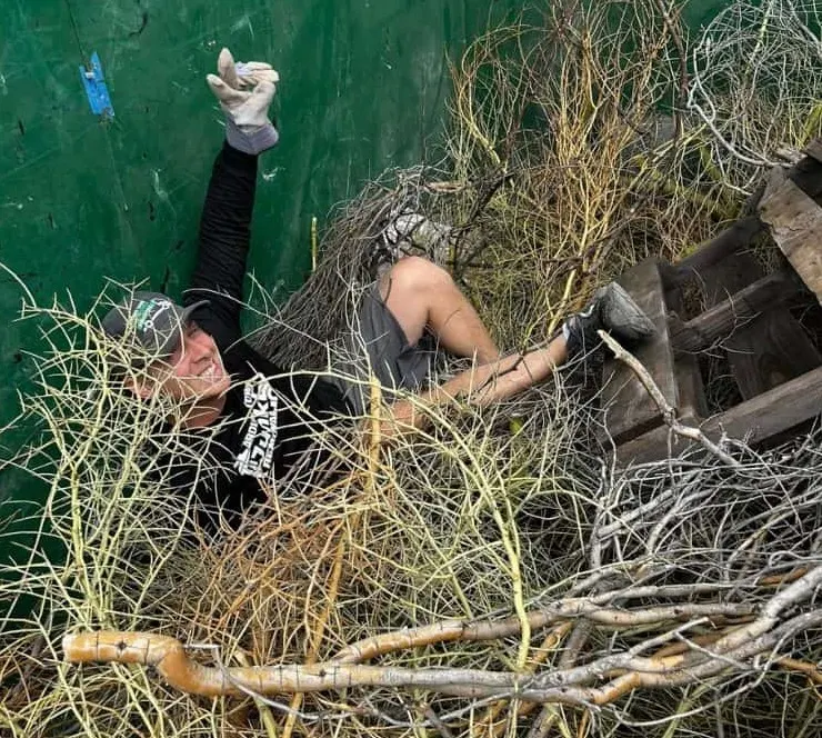 Yard Waste Removal Made Easy: Tips for Clearing Your Outdoor Space — Around Town Junk Removal job photo